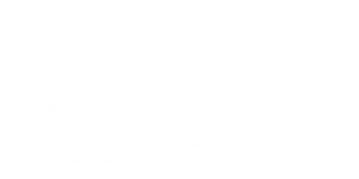 Citat Design Thinking