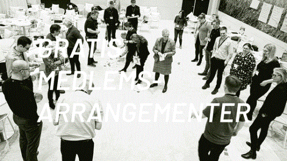 Meet & Inspire - Gratis medlemsarrangementer