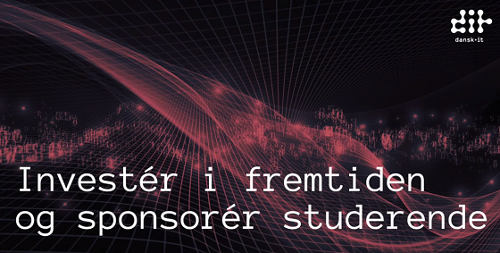 Investér i fremtiden og sponsorér studerende til DANSK IT's konferencer
