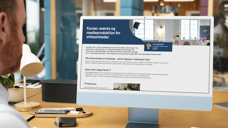 Kompetenceudvikling til virksomheder | Dansk IT