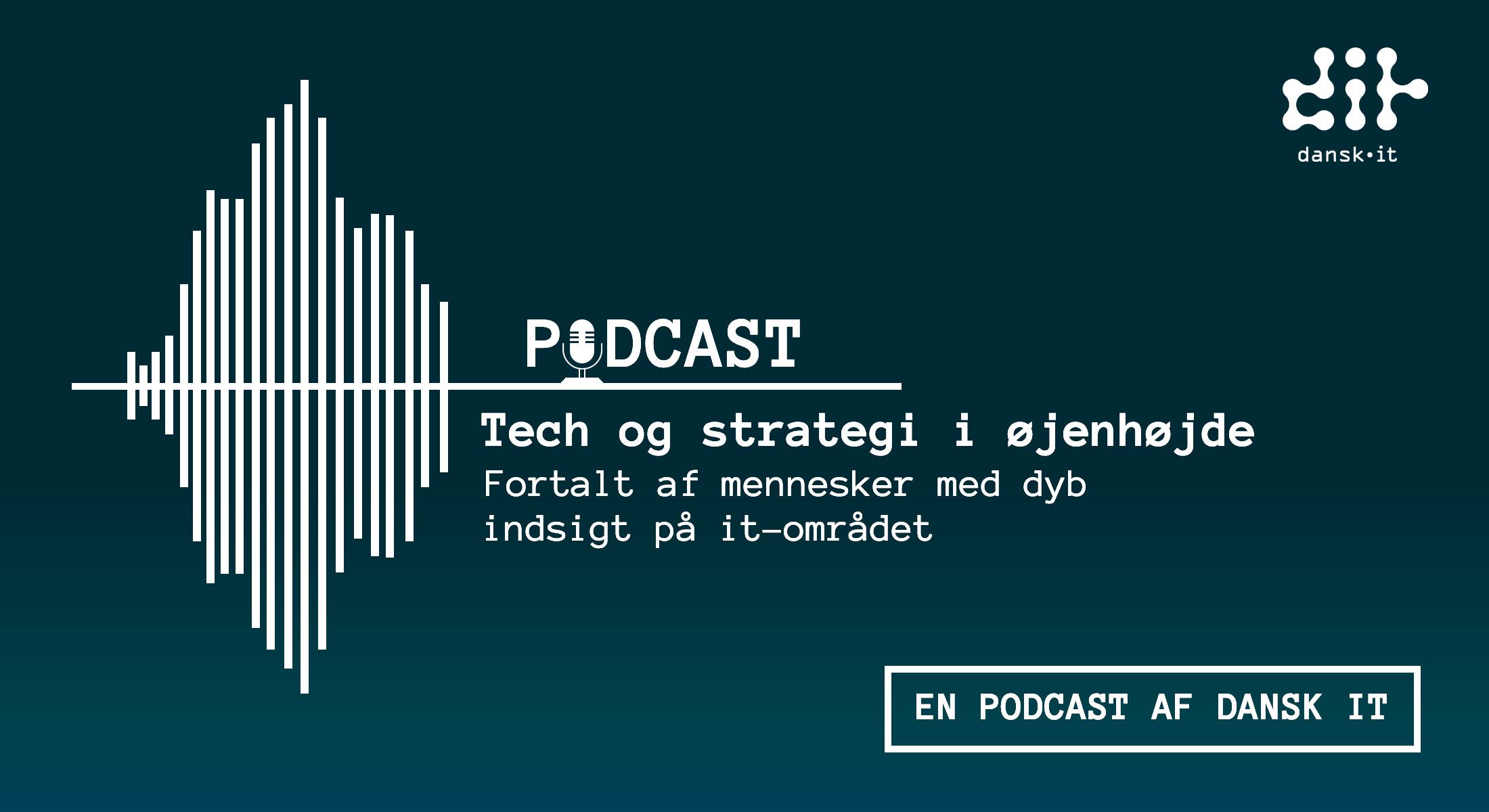 Tech og strategi i øjenhøjde - en podcast af DANSK IT